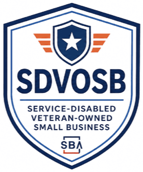 SBA Service-Disabled Veteran-Owned Small Business certification badge